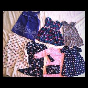 Girls 3t dress lot/bundle of 9